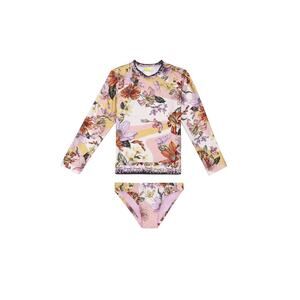 Agua Bendita Lackie Vitreo Kids Rashguard Set NWT SIZE 2 6
